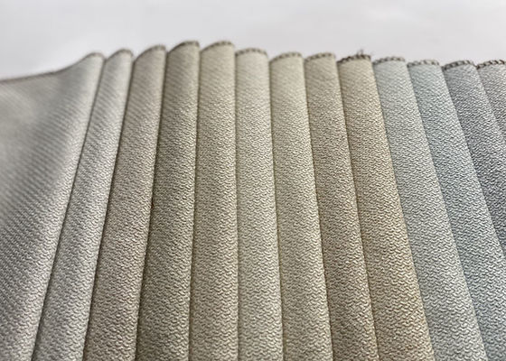 Strappo di tela del tessuto della tela del poliestere di Sofa Fabric 100 della pianura moderna resistente